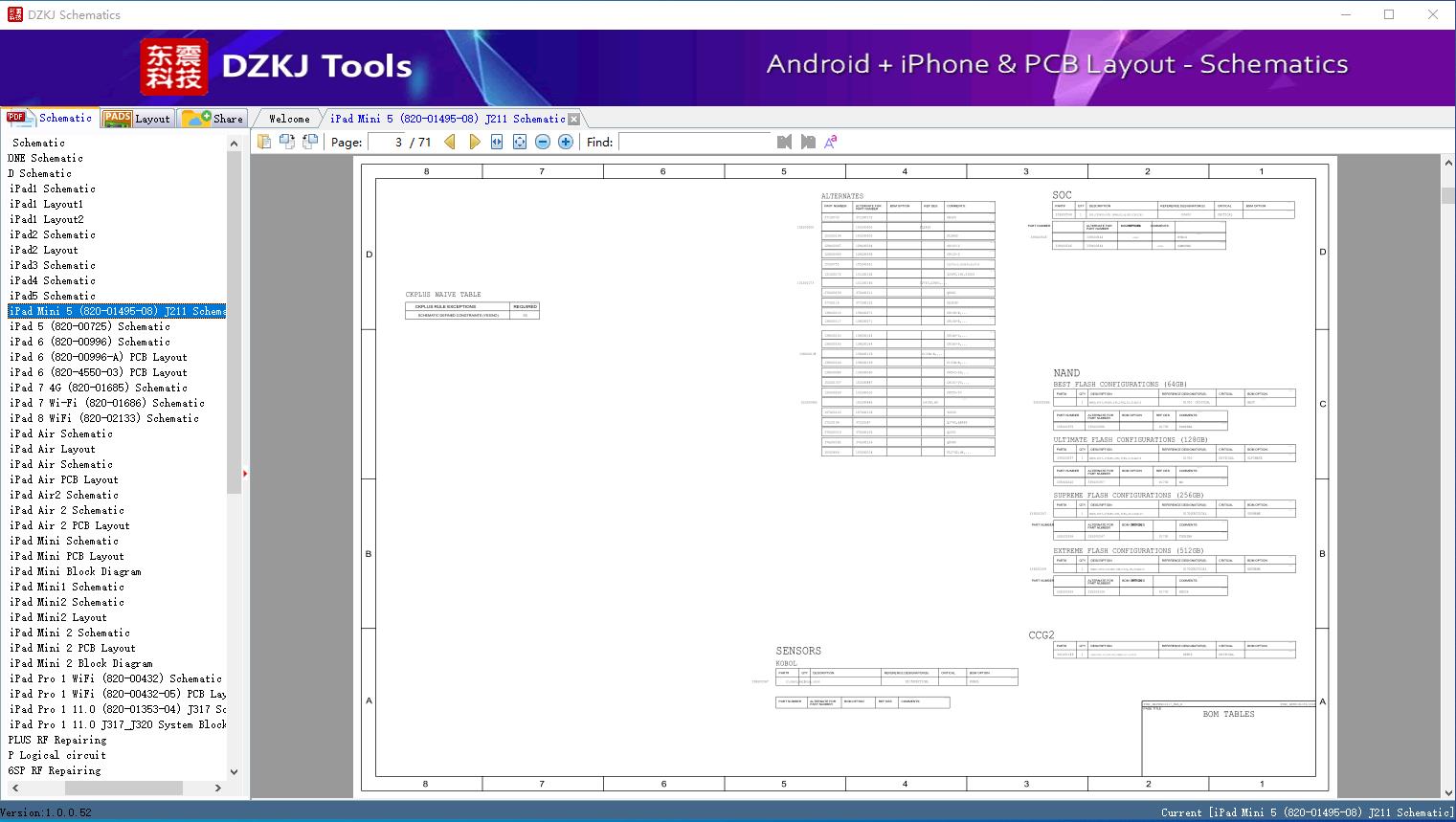 IPad Mini 5 820 01495 08 J211 Schematic IPAD Schematic IPHONE